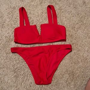Aerie RED Bikini Set ❤️